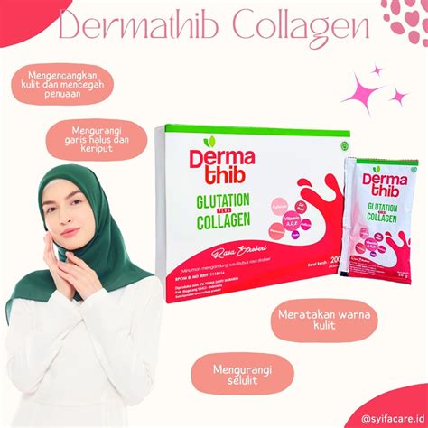 Jual Dermathib Collagen Glutation Minuman Serbuk Untuk Kesehatan Kulit