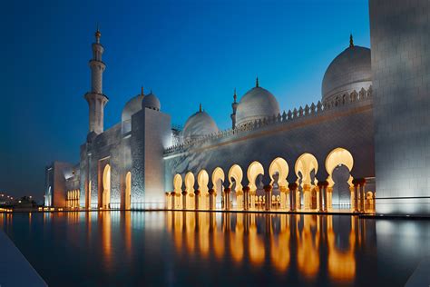 Download Religious Sheikh Zayed Grand Mosque Hd Wallpaper