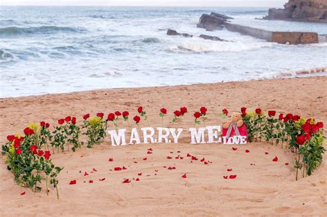 Beach Proposal In 2023 Beach Proposal Proposal Ideas Beach Beach Wedding Ceremony Arch