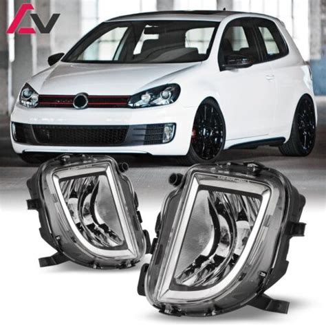 Fog Lights For Vw Volkswagen Gti Mk Jetta Gli Bumper