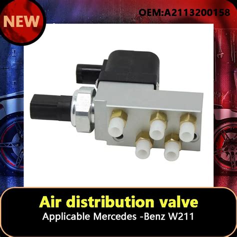 A2113200258 Air Suspension Control Valve Block Air Supply For Mercedes W211 E320 E500 E55 Cls55