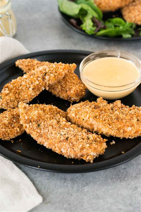 Crispy Oven Baked Chicken Tenders Delicious Meets Healthy