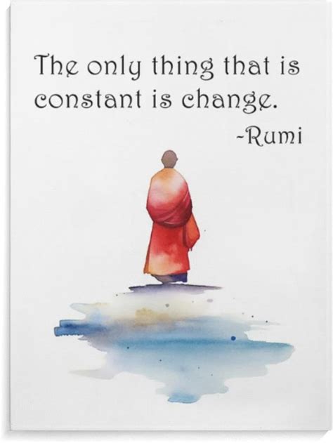 Rumi Quotes Wall Art Print Poster Positive Thinking Art