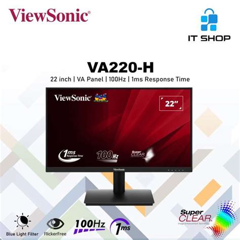 Jual Viewsonic 22 Inch Full Hd Monitor Va220 H 100hz Di Seller It