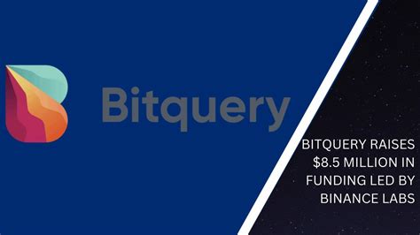 Bitquery Raises 8 5 Million In Funding Led By Binance Labs CoinCodeCap