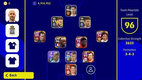 5 Best Formation In Efootball 2024 Mobile