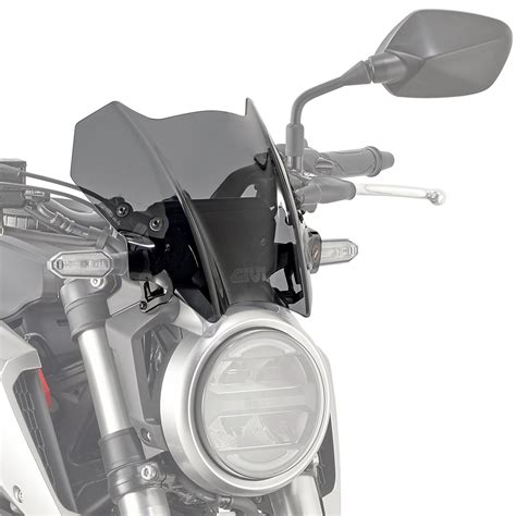 Givi A1164 Smoke Motorcycle Screen Honda CB300R 2018 On