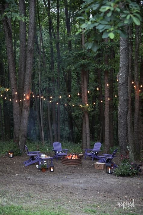 Color inspired outdoor backyard fire pit makeover – Artofit