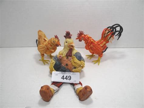 ROOSTER FIGURINES EstateSales Org