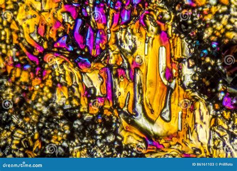 Ammonium Sulfate Microcrystals Stock Image - Image of chemistry, detail ...