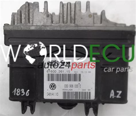 Ecu Centralita De Motor Vw Volkswagen Polo Afh Aee E