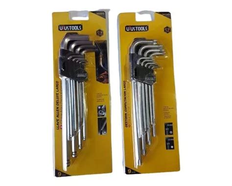 Set Llaves Allen Y Torx Marca Uyustools