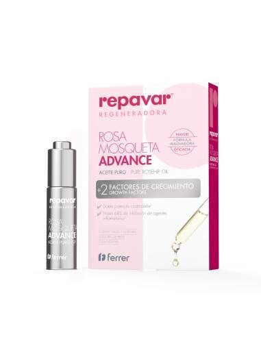 Repavar Regeneradora Advance Aceite Puro Rosa