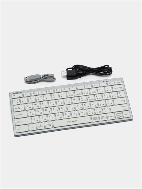 A4tech FBX51C Беспроводная компактная мини клавиатура купить по низким ...