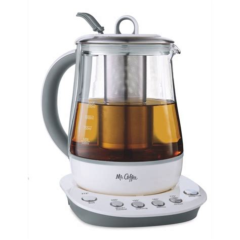 Mr Coffee Hot Tea Maker And Kettle White Electric Tea