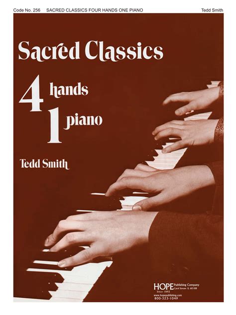 Sacred Class 4hands Piano Hope Publishing Company