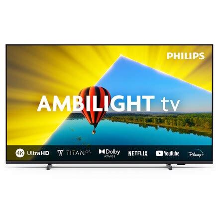 Tv Led Cm Philips Ambilight Pus Uhd K Dolby Atmos