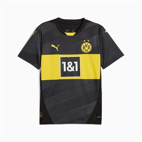 Camisa Borussia Dortmund Away Masculina Preto Puma Ref