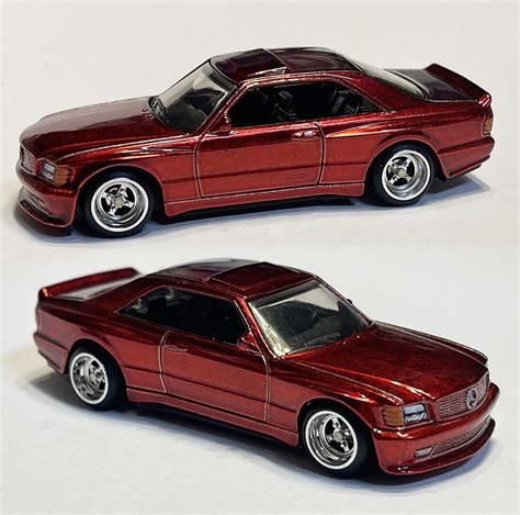 89 Mercedes Benz 560 SEC AMG Hot Wheels 2024 Super Treasure Hunt HWtreasure