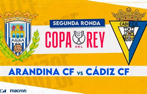 El Cádiz CF jugará con la Arandina en la segunda ronda de la Copa del