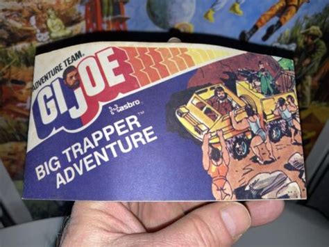 1970 Vintage GI Joe Adventure Team Big Trapper Adventure Comic Book EBay