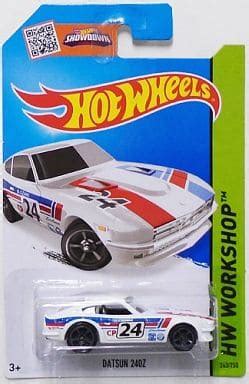 駿河屋 DATSUN Z ホワイトレッドブルー Hot Wheels HW WORKSHOP CFL B ホットウィールhotwheels