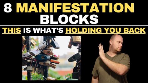 Remove Manifestation Blocks 8 Blocks To Manifestation YouTube