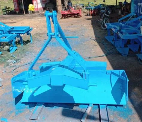 Kg Tractor Mounted Blue Mild Steel Land Leveler For Agriculture