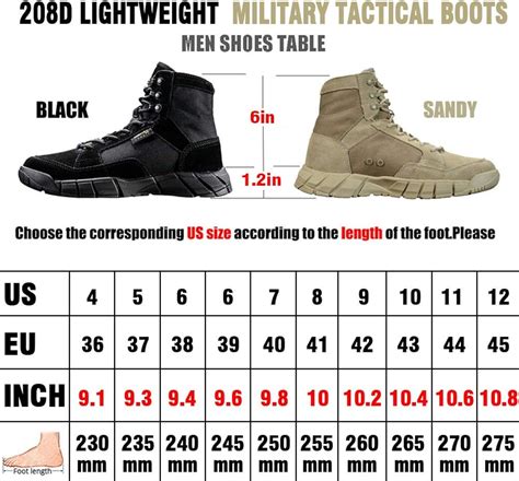 Amazon Antarctica Men S Lightweight Military Tactical Boots For