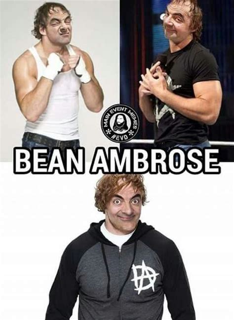 Pin By Elijah Brock On Wwe Humor Memes Mr Bean