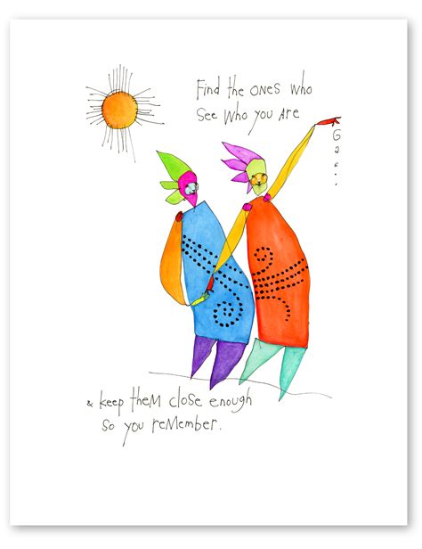 kindred spirits art print – flying edna