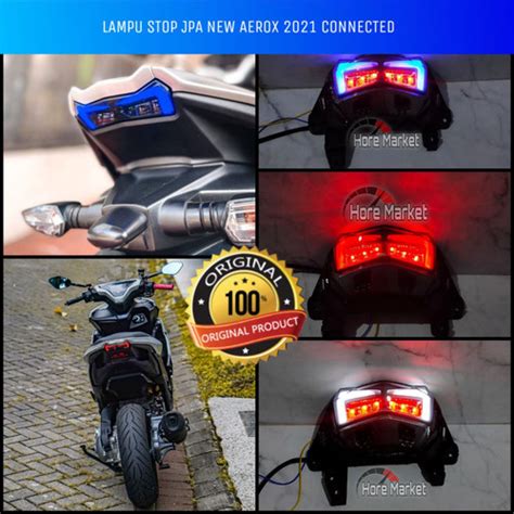 Jual Lampu Stop Jpa New Aerox Connected Stoplamp Jpa