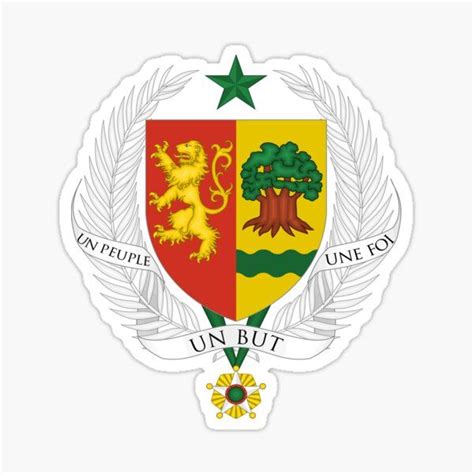 Senegal Coat of Arms Sticker - Proudly Display Your Heritage