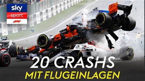 Autos in der Luft 20 wilde Abflüge in der Formel 1 YouTube