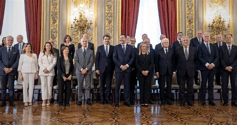 I Ministri Del Governo Meloni Openpolis