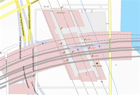 Hauptbahnhof Berlin Stadtplan Mit Satellitenaufnahme Und Unterk Nften