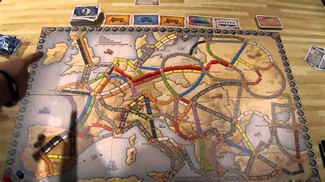 Ticket To Ride Europe Printable Map