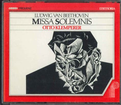 Otto Klemperer Beethoven Missa Solemnis Op 123 レコードの通販店販売のレコードシティ