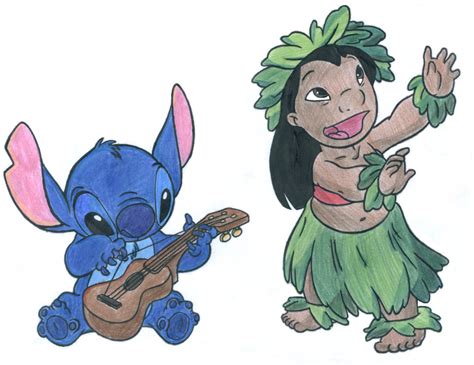 Lilo Stitch Drawing at GetDrawings | Free download