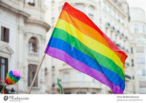 The Rainbow Flag Or Pride Flag Is A Symbol Of LGBT Pride And LGBT