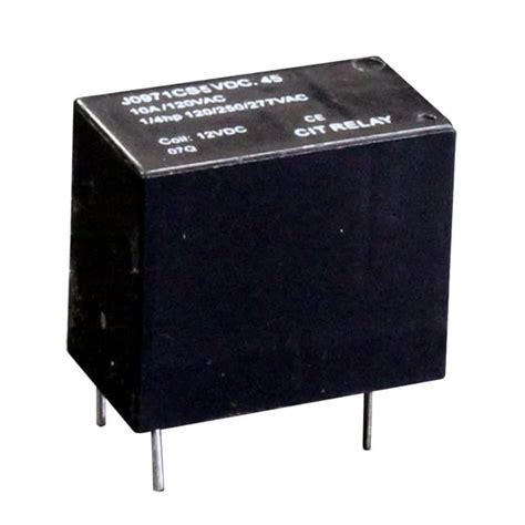 J Cs Vdc Cit Relay And Switch Relays Digikey