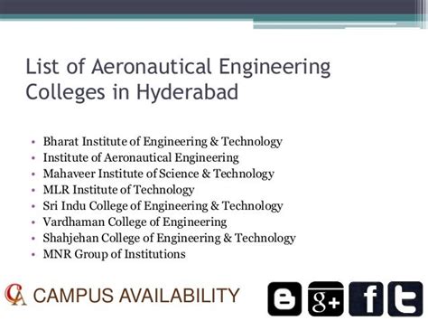 Career Options And List Of Aeronautical Engineering Colleges