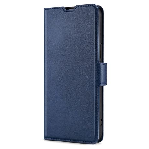 Etui z klapką do Motorola Edge 30 Neo 5G Wallet Thin Magnet granatowe