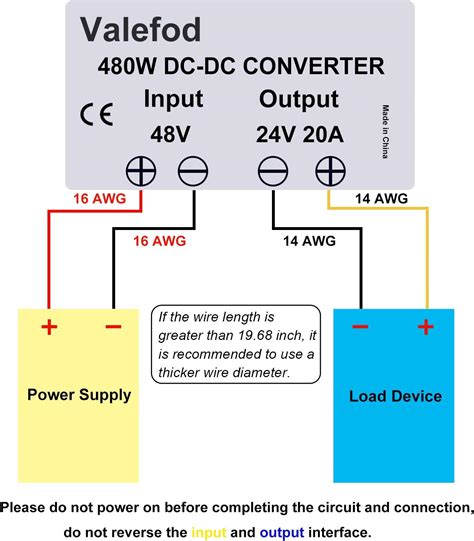 Buy Valefod 48v To 24v 20a 480w Step Down Transformer Dc To Dc Buck Converter For Golf Cart