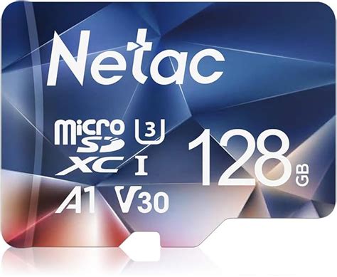 Netac 128GB MicroSDHC Memory Card, Micro SD Card R/W up to 100/50MB/s ...