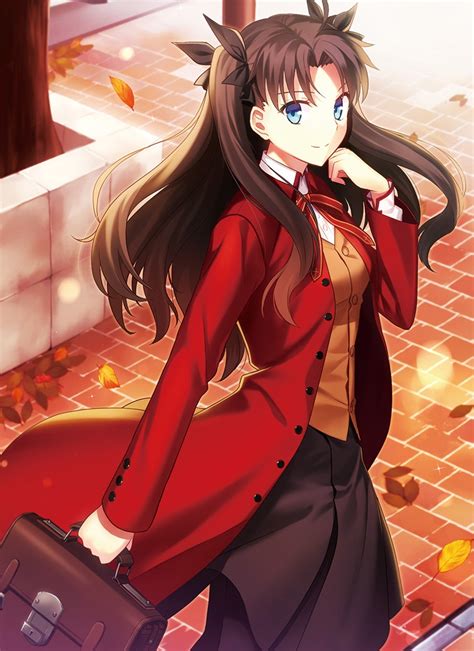 Fate Series Tohsaka Rin Anime Girls Wallpapers Hd Desktop And