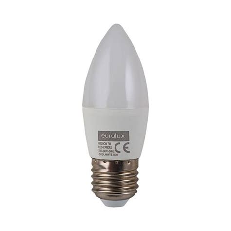 Eurolux Led Candle Plastic W E Cool White Agrimark