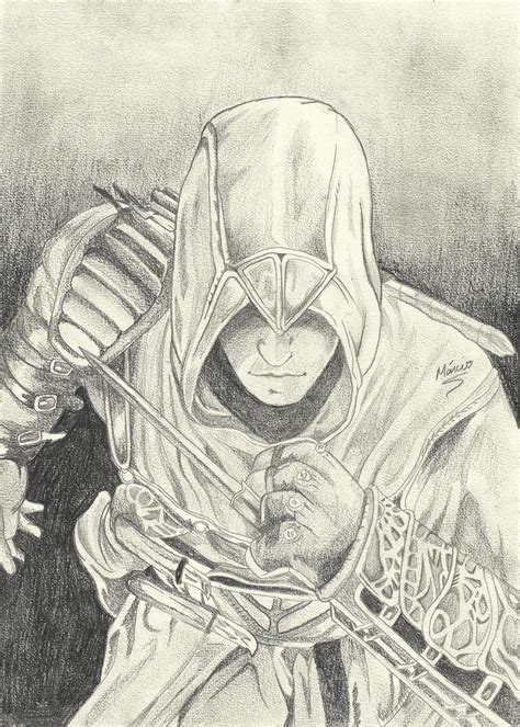 Altair Assassins Creed Como desenhar mangá Desenho de lobos Anime