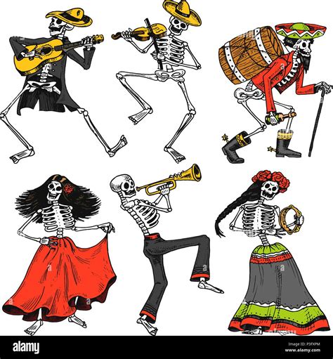 El D A De Los Muertos Fiesta Nacional Mexicana Inscripci N Original