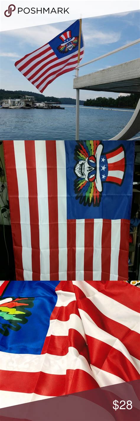 Psycho Sam U S Blues Grateful Dead Flag Grateful Dead Flag